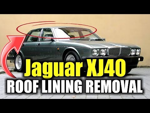 Jaguar XJ 40 Sovereign Headliner Roof Lining Replacement