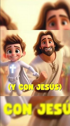 JESÚS MI SUPERHÉROE ✝️ Canción infantil cristiana para niños | Alabanza animada para cantar y bailar