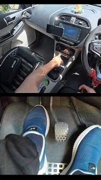 Handbrake & Clutch Control For Driving On Slope✅🚗