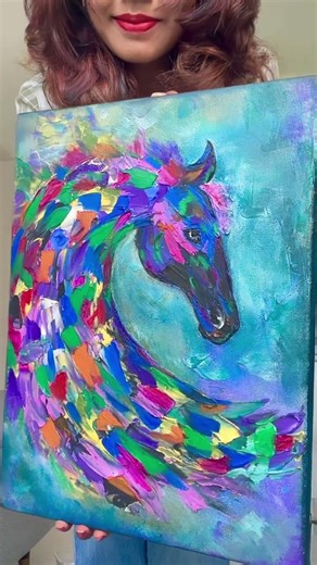 Easy Texture Painting using Modelling Paste #textureart #painting #goodgoodbye #shorts