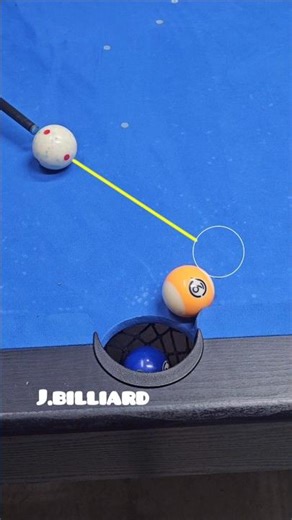 90% of Players Get This Shot Wrong #8ballball #trickshots #billiards