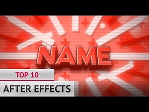 🎞 2D ONLY 🎞 TOP 10 AFTER EFFECTS INTRO TEMPLATES AE