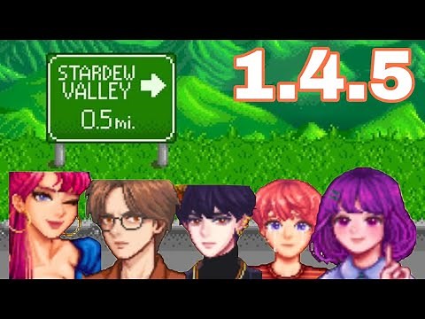 stardew valley 1.4.5 || Baechu portraits mod