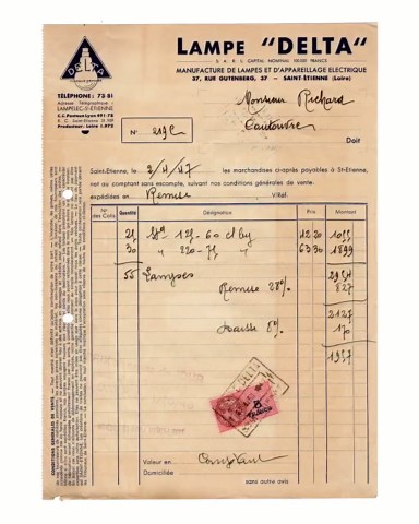 French 1940s Vintage Invoices Printable – 32 Antique French Ephemera Pages – Art Deco Typography – Junk Journal & Scrapbooking Papers - Etsy