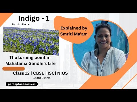 ✨ Indigo – Setting of the Chapter | Explained Clearly for Class 12 | by Louis Fischer ✨