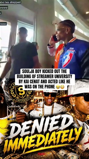 SOULJA BOY GETS KICKED OUT OF STREAMER UNIVERSITY 😂 #fyp #viral #streameruniversity2026 ‪@SouljaBoy‬