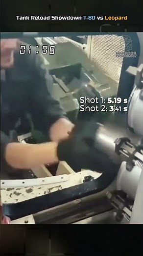 Tank Duel: Russian Autoloader vs German Manual Loader