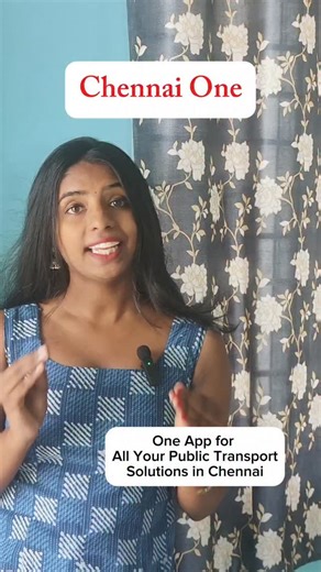 The cool soul | Chennai One brings buses, metro, trains, and autos into a single app. One app, all your public transport solutions in Chennai. ✨ Have you... | Instagram