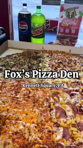 Discover The Big One Pizza at Fox's Pizza Den