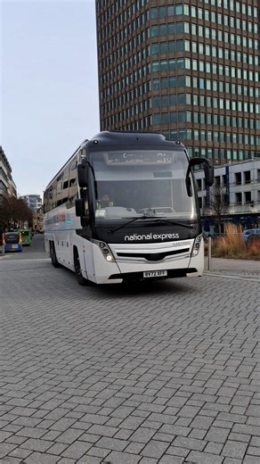 National Express on the 216 to Cardiff #nationalexpress #buses
