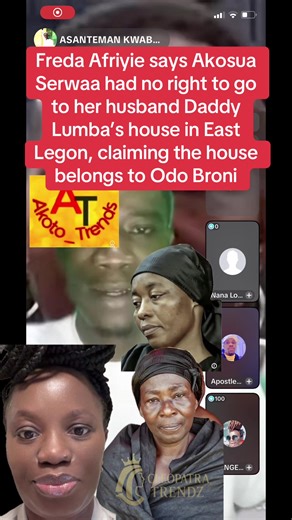 Akosua Serwaa and Freda Afriyie Dispute Over East Legon House