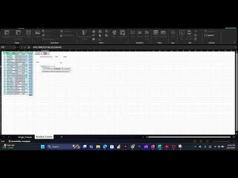 FILTER Function in Excel with Multiple Criteria | Advanced Data Filtering Made Easy