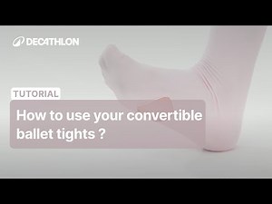 TUTORIAL - How to use your convertible ballet tights ? 🩰 | Decathlon