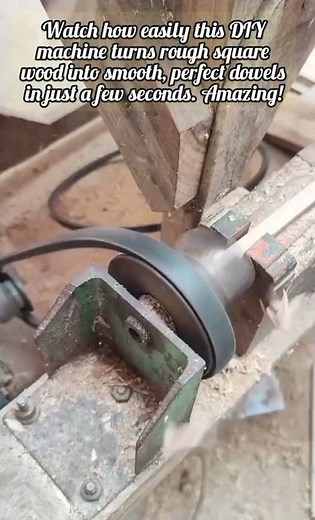 DIY Wood Lathe Dowel Maker