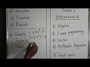 Paper 1 Key Topics | Part 1