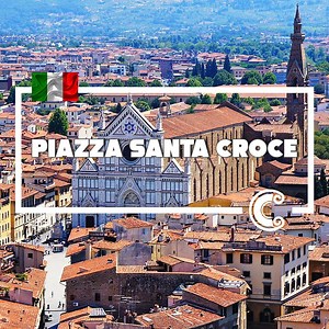 📍Piazza Santa Croce, Florence 🇮🇹 Italy 💚🤍❤️ | Italy Art & Architecture