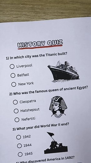 Test Your Knowledge with This History Quiz Challenge
