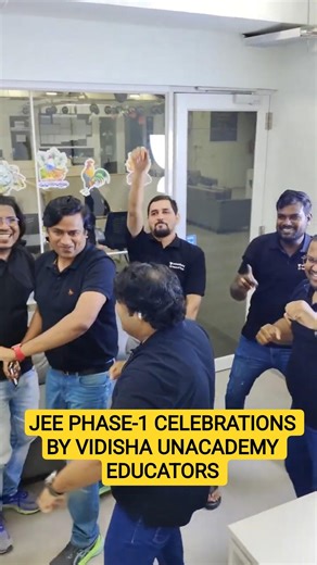 JEE 2026 PHASE-1 RESULTS CELEBRATIONS BY VIDISHA UNACADEMY EDUCATORS#jeetelugu#neettelugu#shorts