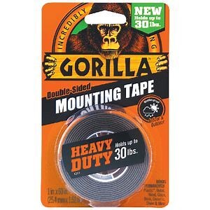 Gorilla Heavy Duty Mounting Tape 1.5m.