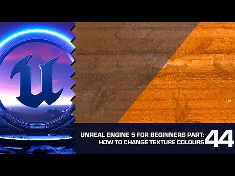 How to Change Texture Colours in UE5: Unreal Engine 5 for Beginners #44