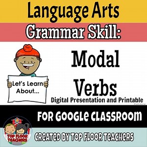 Modal Verbs Interactive Lesson and Printable