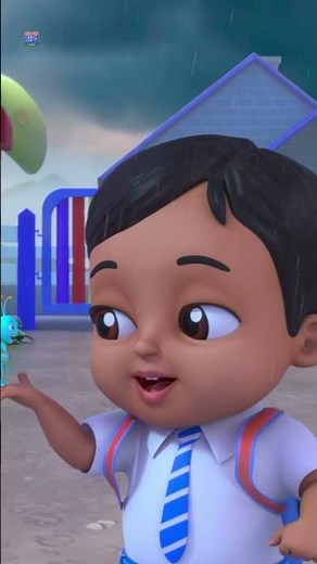 Rim Jhim Rim Jhim Barsa Pani, रिम झिम रिम झिम बरसा पानी #shorts #rainsong #babysongs #hindicartoon