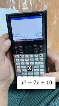 #tutorial uso de #calculdora HP Prime para #matematicas en #universidad e #ingenieria