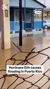 Hurricane Erin, the first Atlantic hurricane of 2025, caused flooding in several areas of Puerto Rico and its high winds took down trees. While the storm, which is currently a Category 4, is not expected to make landfall in the U.S., it is likely to bring "life-threatening surf and rip currents" across the East Coast this week, the National Hurricane Center in Miami said. https://cbsn.ws/4fDC6Wu | CBS News
