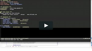 Using Robot + Selenium part 1: Automatic browser testing