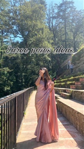 How to pose in saree | Best hand poses for saree photoshoot #howtopose #photoidea #dp#trending
