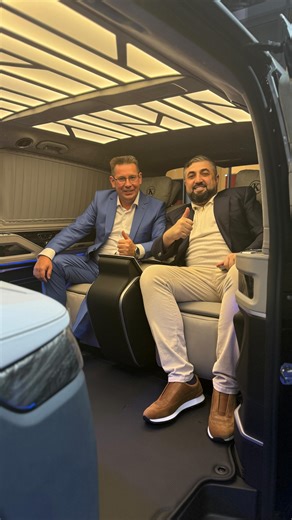 Sometimes everything starts with a simple meeting. Years ago, David Natroshvili @davidnatro1 simply visited our stand at Top Marques Monaco. @topmarquesmonaco Today, he is not only a VIP client, but also a close friend 🤝 His personal fleet now includes three KLASSEN vehicles: ▪️ two V-Class VIP Business Vans ▪️ and one large, highly exclusive Sprinter VIP JETVAN, which brings elegance and presence to the roads of the French Riviera every day ✨ I am sure many of you have already seen these vehic