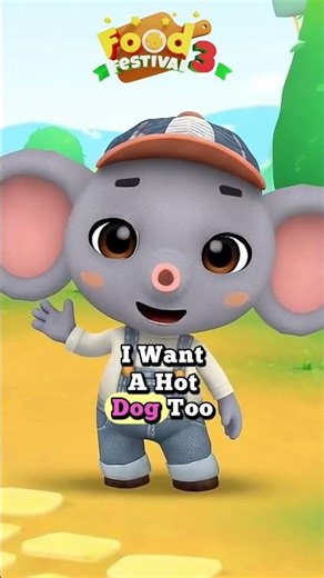 NEW Hot Dog Fun in Food Festival 3! 🌭 Kids Cooking & Learning Game!