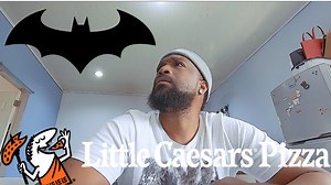 30K views · 1.2K reactions | So I Grabbed my Fiance's Hand  and ran down to Little Caesars Curepe to Review their Bat Man Pizza!!!. ONLY $80 Now EVERYBODY been telling me that it doh look like the "Bat Man" signal so I said let me see FOR MYSELF. FYI : In my mind I was Bat Man for a very long time so I will know what ah BAT MAN Pizza looks like.....Just saying | Jadee's Vlog | Facebook