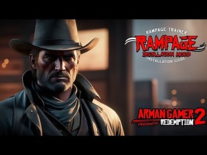 How to install New Rampage Trainer (RDR2 MODS) 2024 || Red Dead Redemption 2