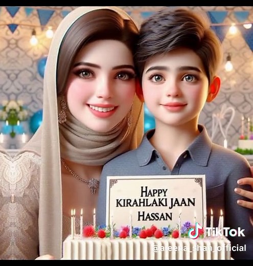 Happy Birthday Wishes for Hassan from Khala | Special Hassan Name Video