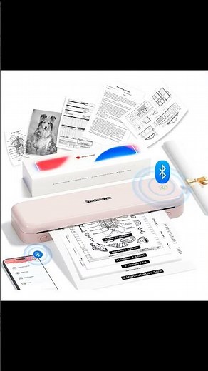 Phomemo M834 Portable Printer Pink