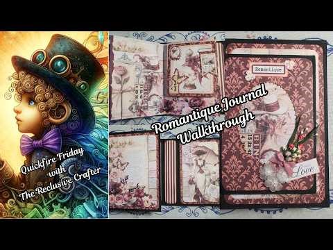 Journal Walkthrough Revealing hidden pockets and secrets: Romantique Design Team Make
