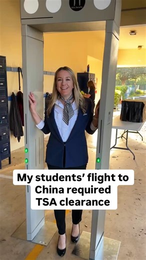 My students’ imaginary flight to China required full TSA clearance this year. 🙌🏻Thanks to my friend, Jeremy, who built us an actual metal detector with working lights and a remote control! My husband and our school security guard stepped into their roles as TSA agents, carefully checking backpacks and water bottles to make sure everyone was “traveling safely.” If a student walked through and the light flashed red, they had to go back and try again until it turned green. The seriousness on thei