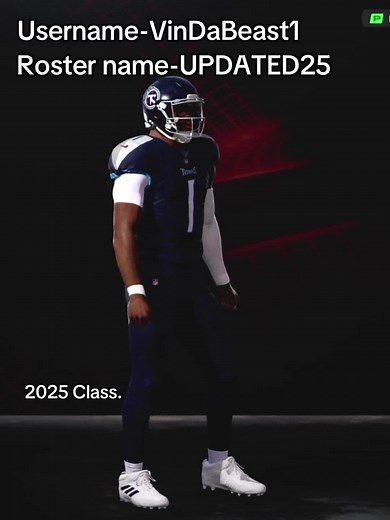 2025 Madden NFL Class Roster Update