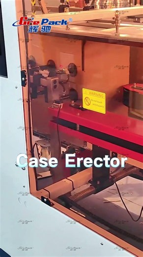 Automatic Case Erector Machine | Carton Box Former for Packaging Line | Grepack
