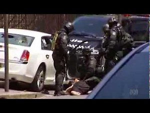 Riot Squad swoop to end standoff outside NSW Parliament