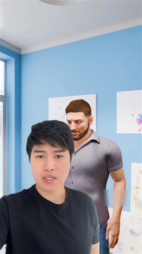 The Artist Who Painted With His Eyes: A Unique Story