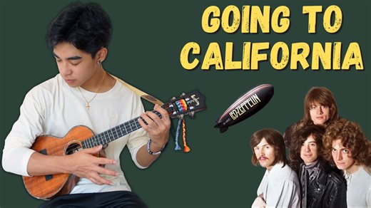 58K views · 616 reactions | Hi Class! In this week's ukulele lesson, you'll learn to play "Going to California" by Led Zeppelin. We've arranged this song as a duet for two ukuleles, one playing lead and the other rhythm. View the lesson: https://rockclass101.com/going-to-california/ | Rock Class 101 | Facebook