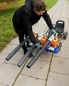 Fun Leaf Blower Car! | Earth Wonders