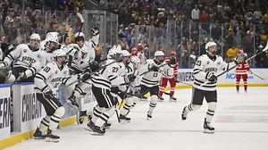 BU falls 6-2 in NCAA hockey final to Western Michigan