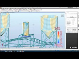 Analysis of Shell Structure in Autodesk Robot Structural Analysis Pro 2016