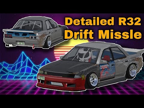 Detailed R32 Drift Missile Custom Livery CODE | FR Legends