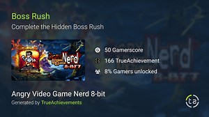 Boss Rush achievement in Angry Video Game Nerd 8-bit