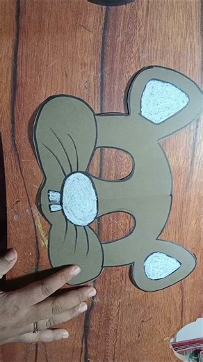 easy rat face mask making ideas #papercraftdiy #subscribe #artandcraft #craft #artandcraft