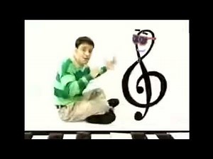 Blues Clues Big Musical G Clef